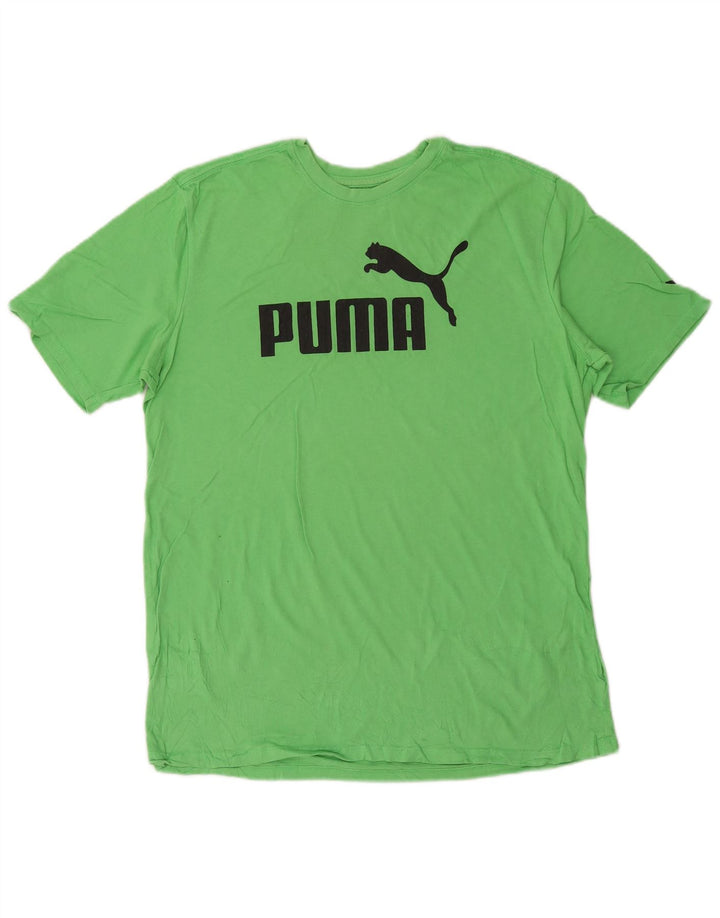 Puma Tee-Shirt Graphic Homme Vert Moyen