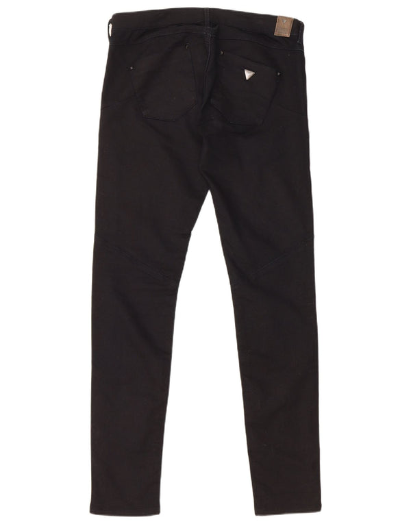 Guess Womens Skinny Jegging Casual Trousers W30 L30 Black
