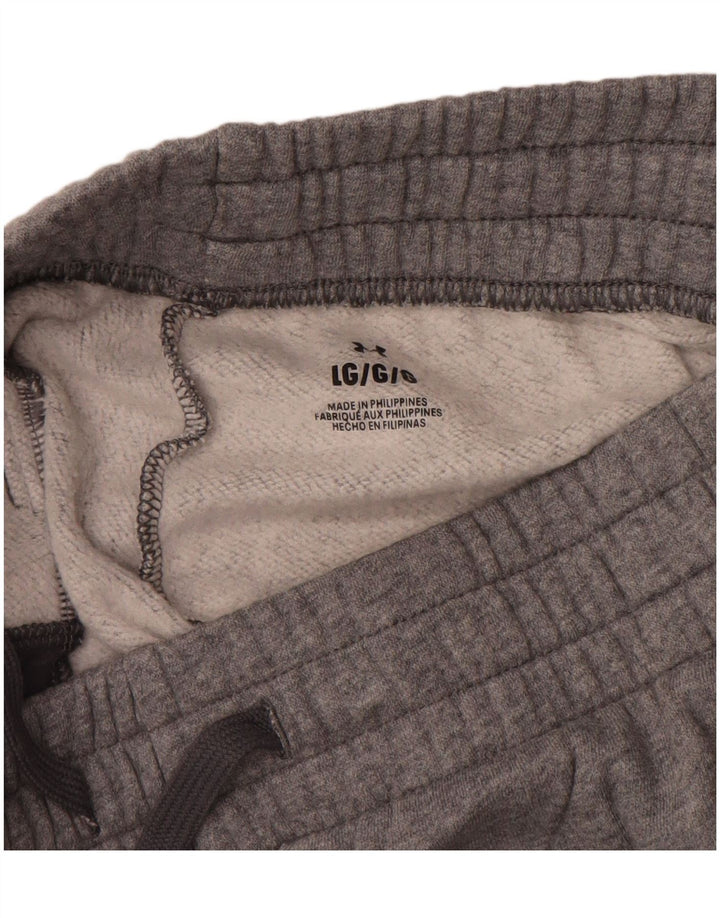 UNDER ARMOUR Pantalon de survêtement pour femme Joggers UK 14 Large Gris Coton