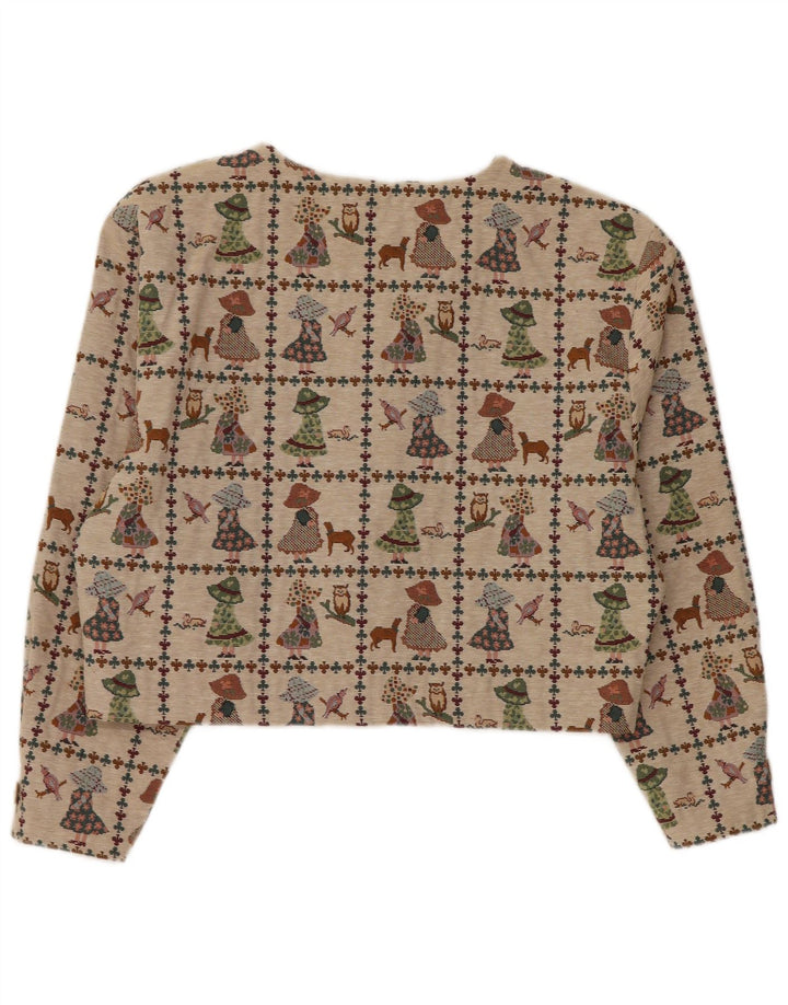 Bonita Veste Boléro Femme UK 16 Large Beige Polyester Nouveauté