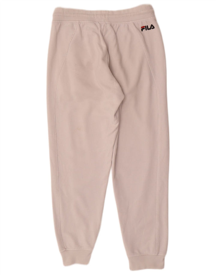 Fila Pantalon de survêtement pour homme en coton blanc Small