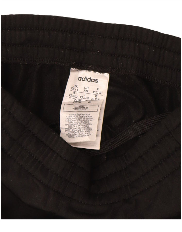 ADIDAS Pantalon de survêtement pour femme UK 4/6 XS Noir Polyester