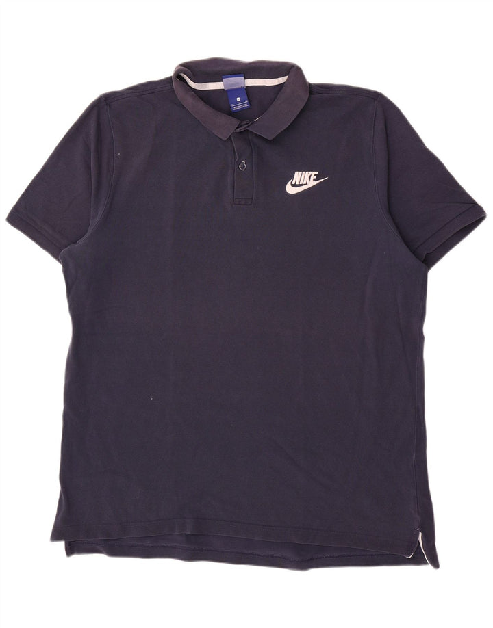 Polo Nike Homme XL Bleu Marine Coton