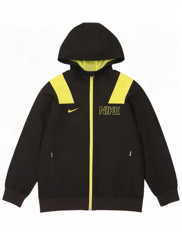 Nike Veste de survêtement graphique pour garçon 12-13 ans Large Noir Colourblock