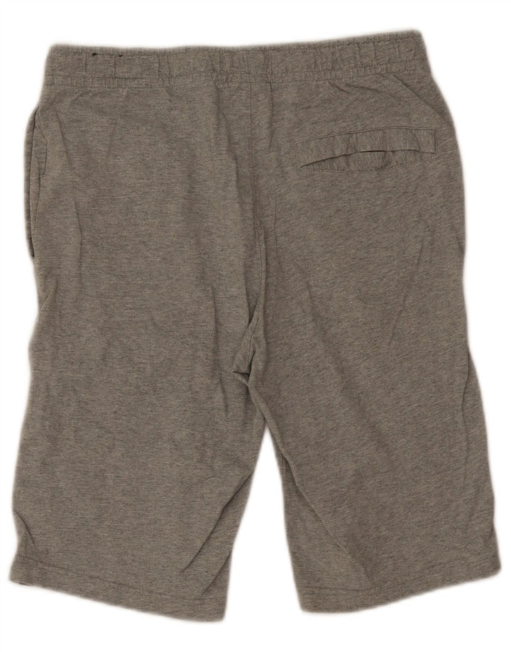 Bermuda Sport Nike Homme Gris Moyen Coton