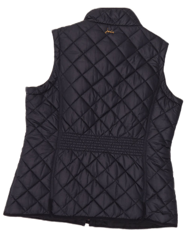 Joules Gilet matelassé pour femme UK 18 XL Bleu marine Polyester