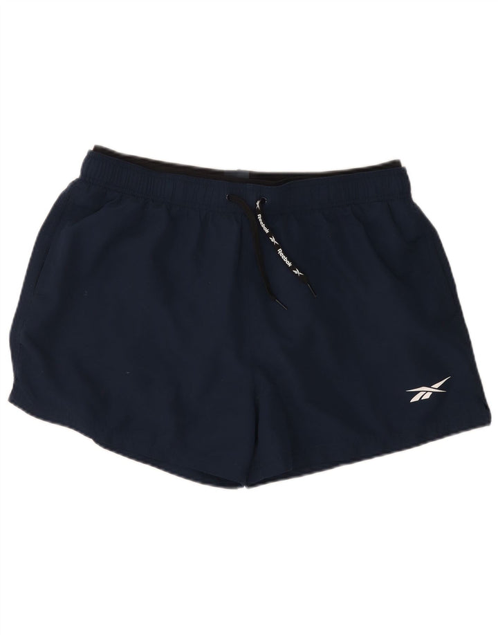 Reebok Short de bain homme XL bleu marine polyester