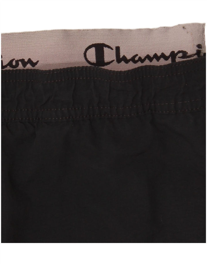 Champion Short de Sport Graphique Homme Large Noir Colourblock