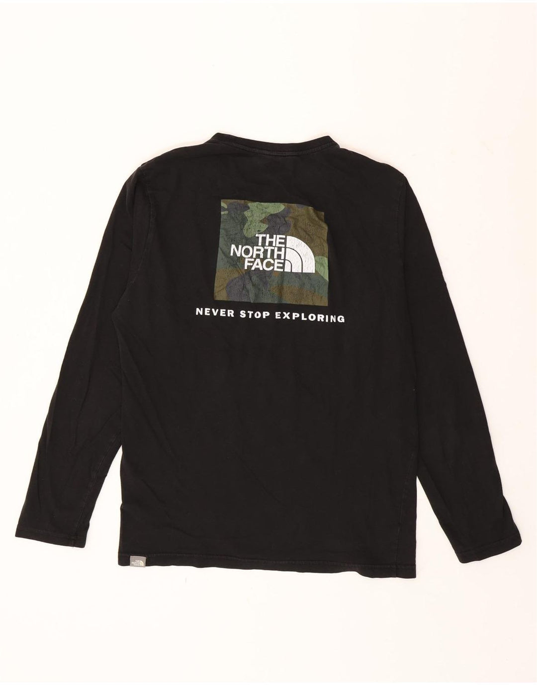 The North Face Haut graphique à manches longues pour hommes, petit, noir