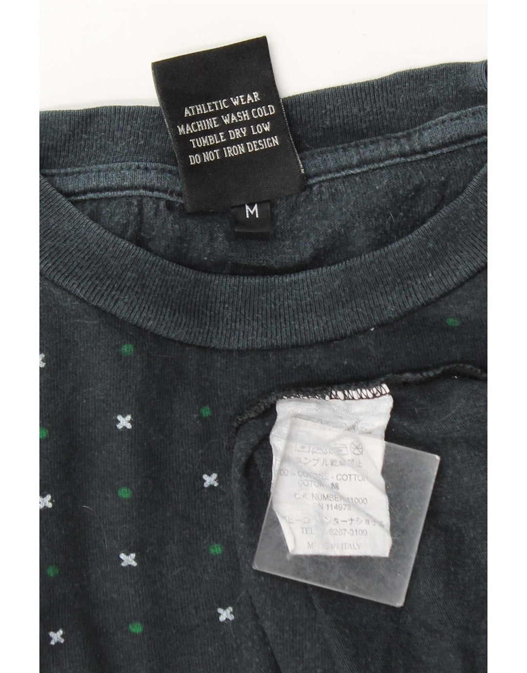 Franklin Marshall Haut à manches longues pour homme en coton color block bleu marine moyen