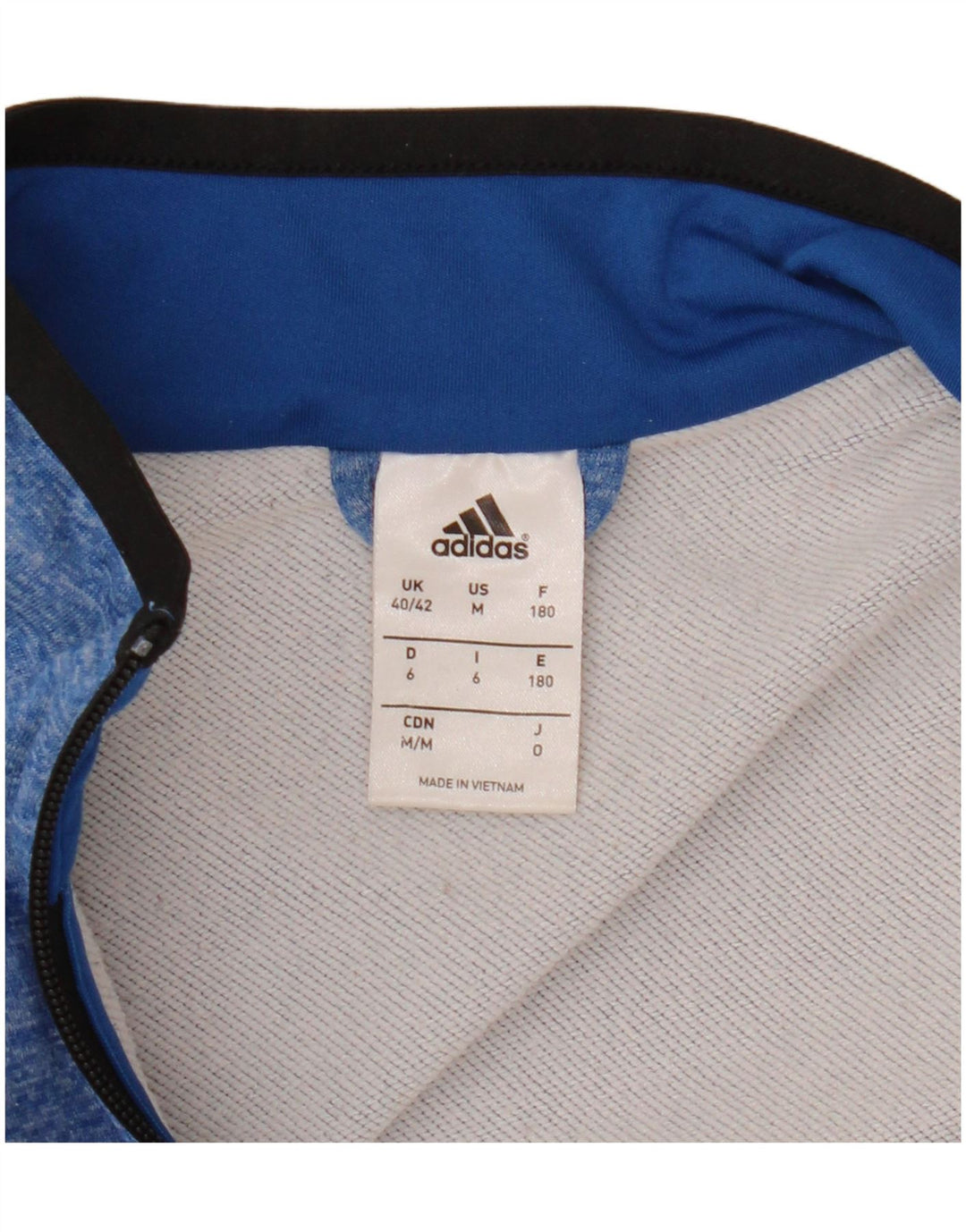 ADIDAS Veste de survêtement pour homme UK 40/42 Bleu moyen