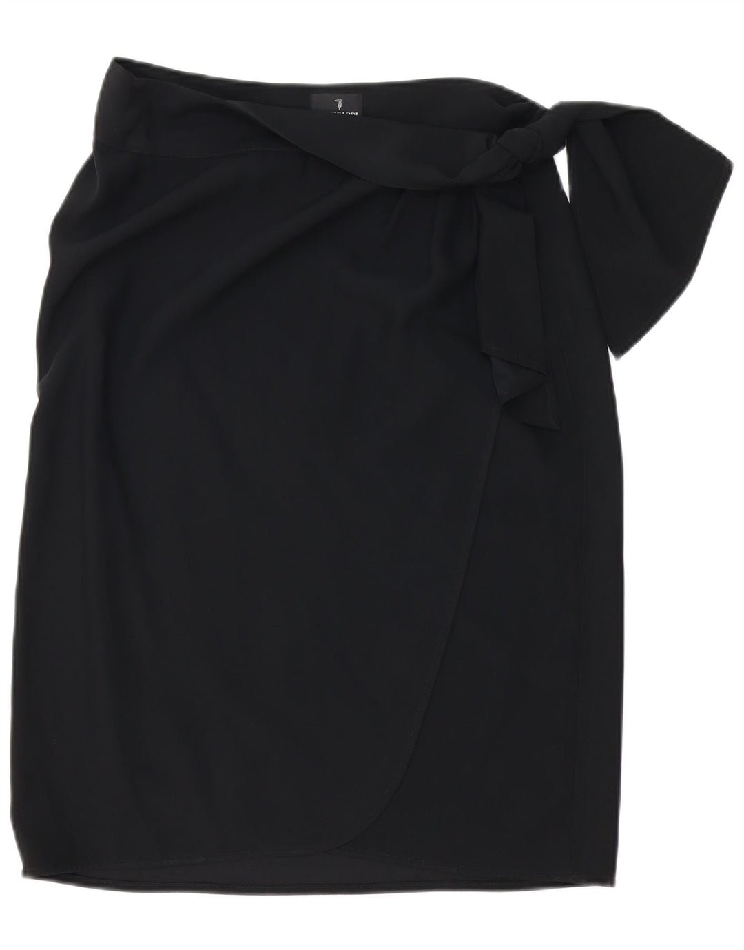 TRUSSARDI Jupe Portefeuille W32 Large Noir Acétate Femme