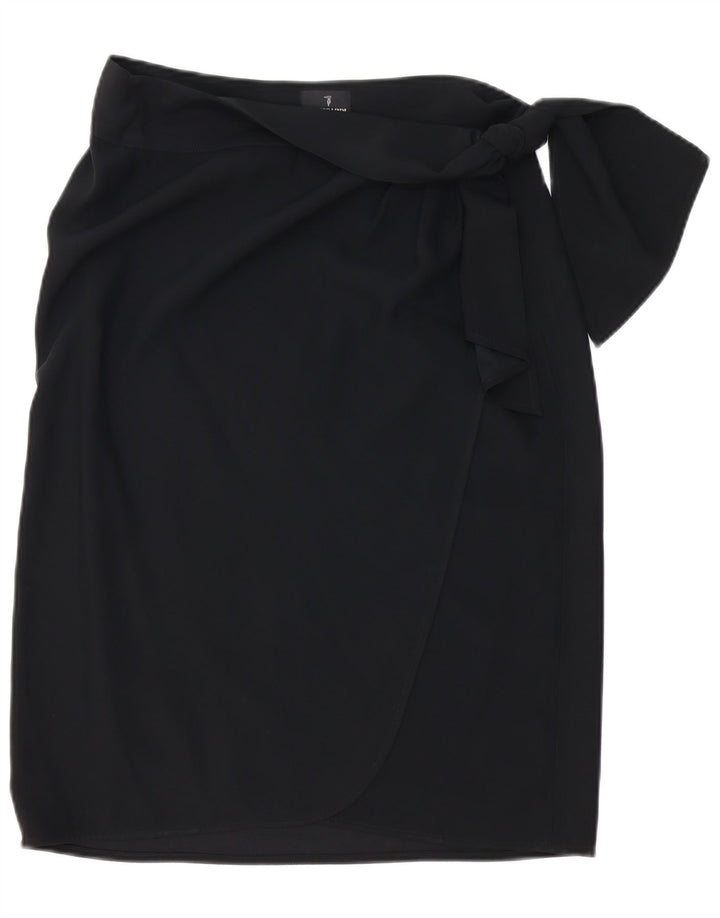 TRUSSARDI Jupe Portefeuille W32 Large Noir Acétate Femme