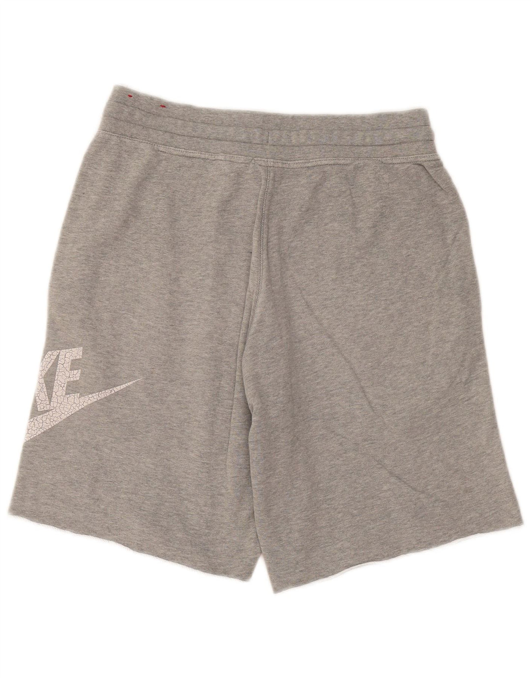 Nike Short de sport graphique en coton gris moyen pour homme