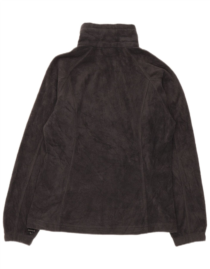 COLUMBIA Veste Polaire Femme UK 14 Moyen Noir Polyester