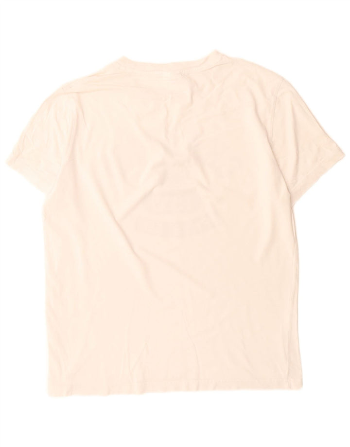 Champion T-Shirt Graphique Homme Blanc Moyen