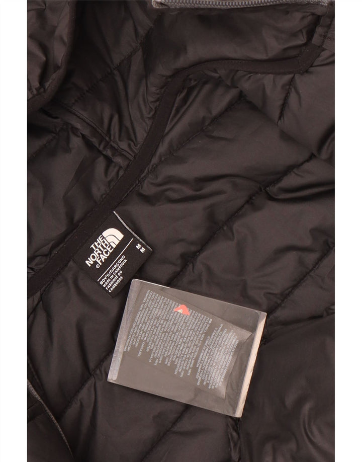 The North Face Veste matelassée à capuche pour garçons 9-10 ans Noir moyen Polyester