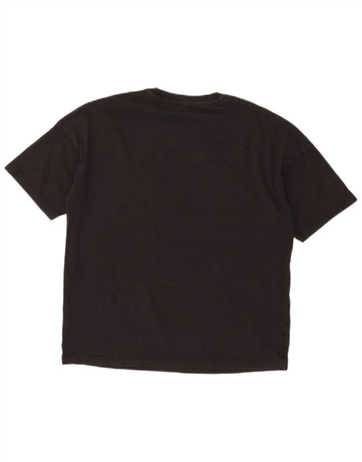 Puma T-shirt graphique pour femme UK 14 Noir moyen