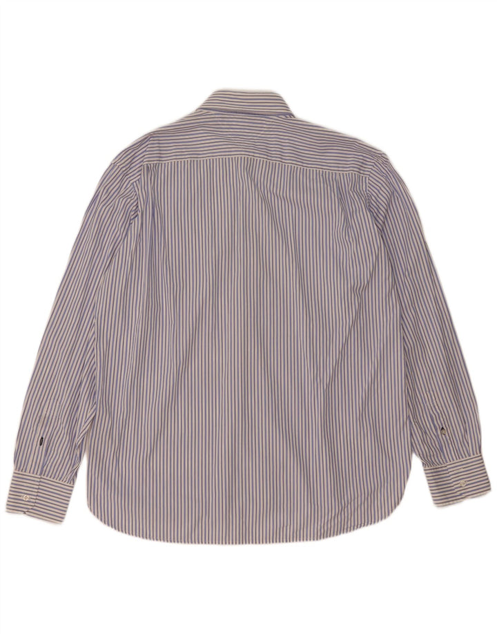 Tommy Hilfiger Chemise Homme XL Bleu Rayé Coton
