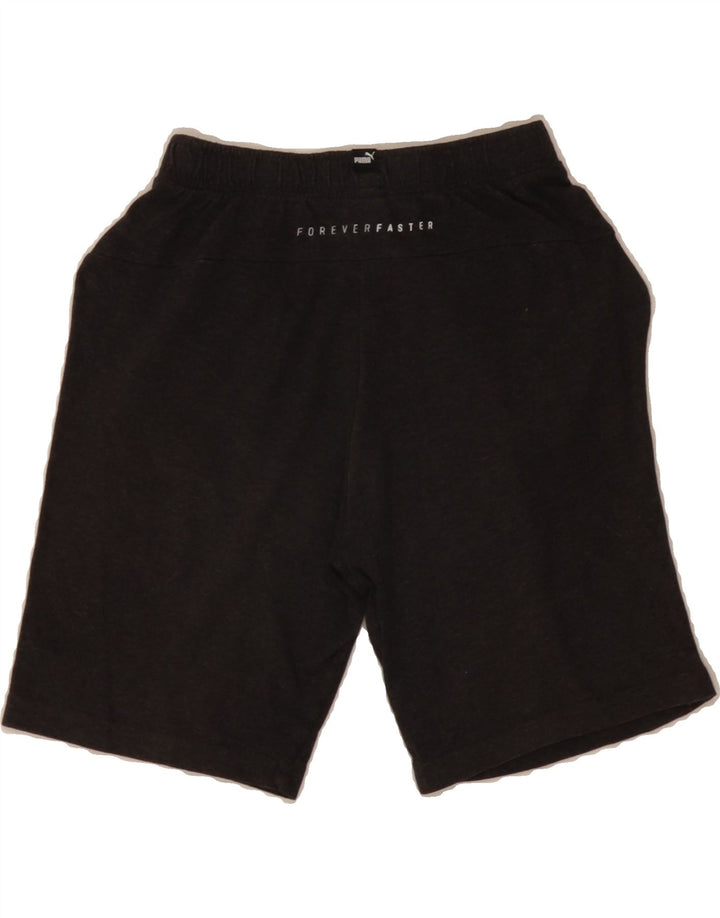 PUMA Boys Graphic Sport Shorts 7-8 Years  Grey Cotton Vintage Puma and Second-Hand Puma from Messina Hembry 
