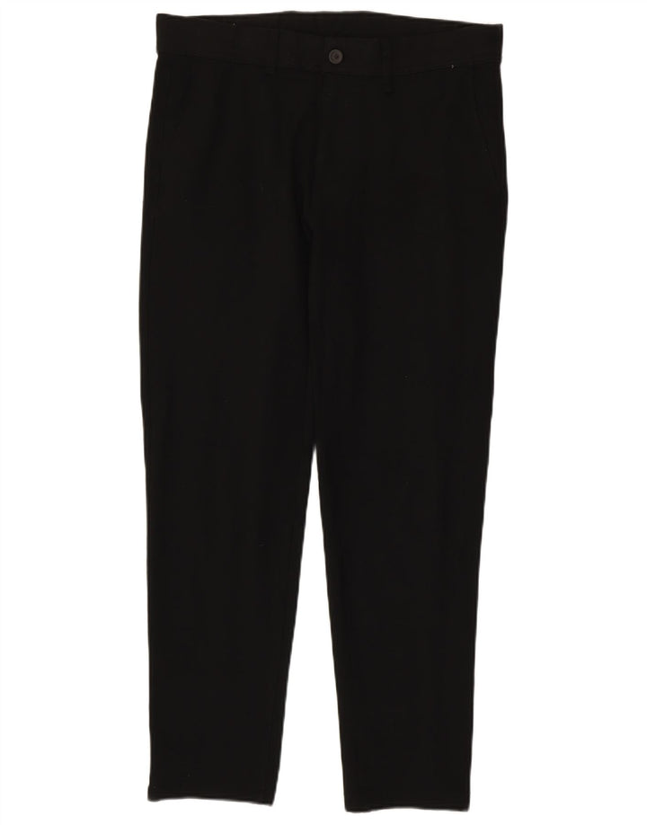 Zara Pantalon Chino Slim Homme EU 40 Medium W31 L29 Noir Polyester