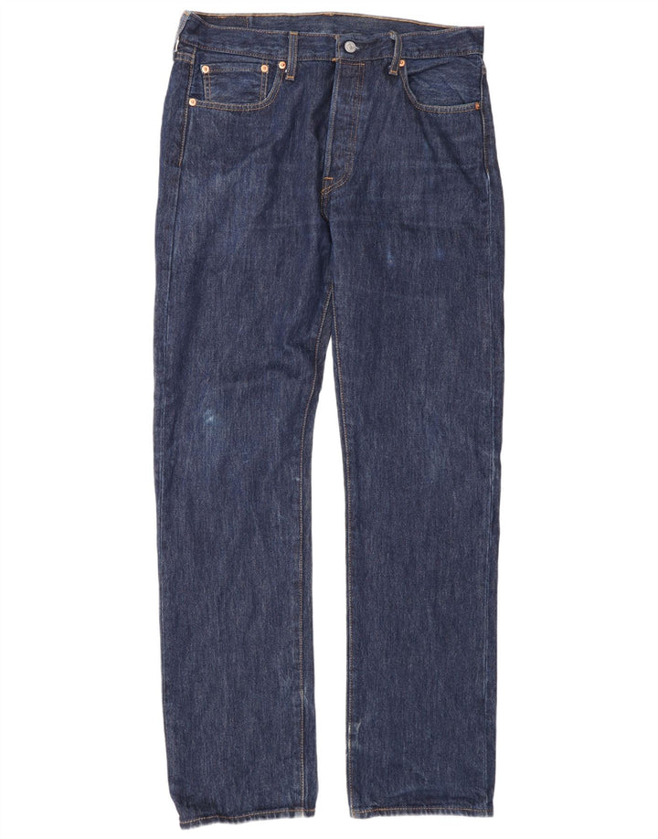Levi's Jean Droit 501 Homme Bleu W33 L34 Coton