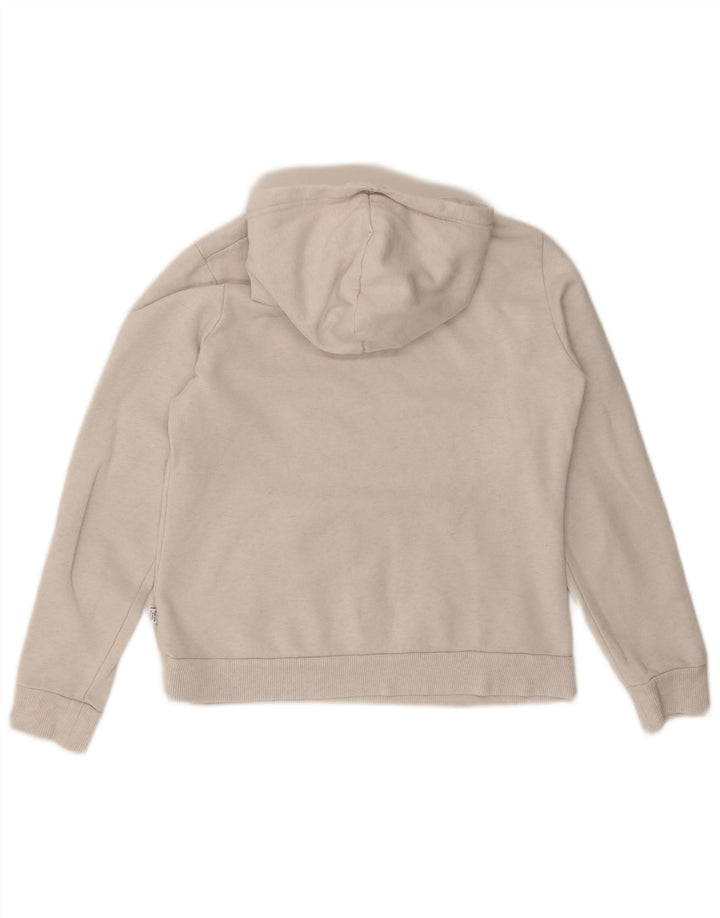 Puma Pull à capuche pour femme UK 12 Medium Blanc Polyester