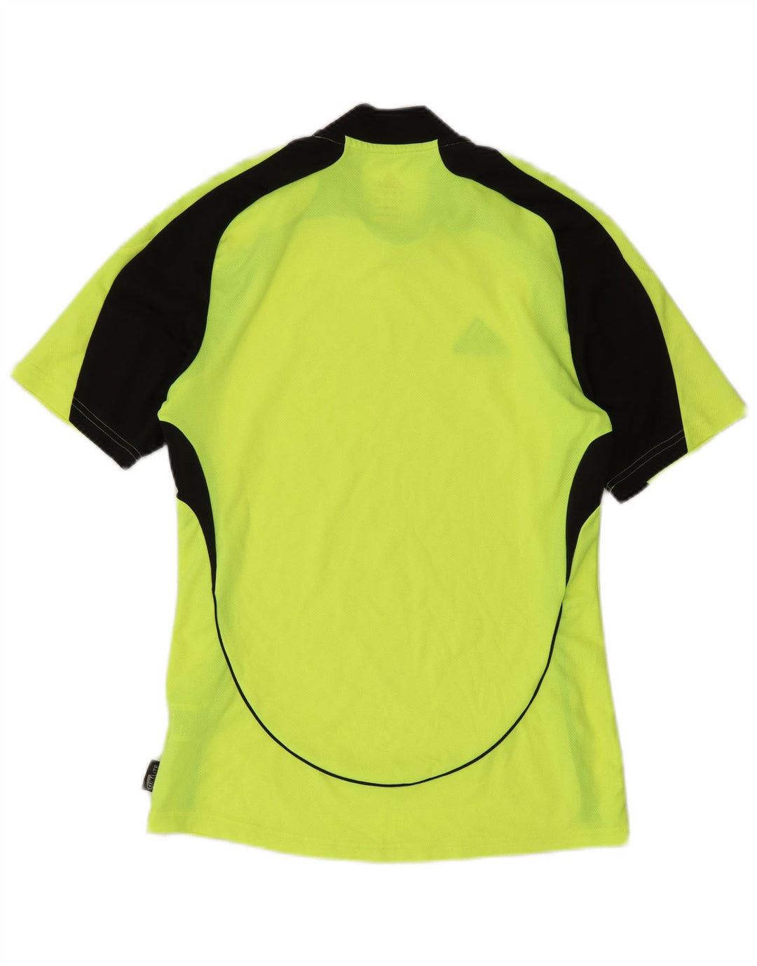 Adidas Hommes Clima 365 T-Shirt Haut Petit Vert Colorblock Polyester