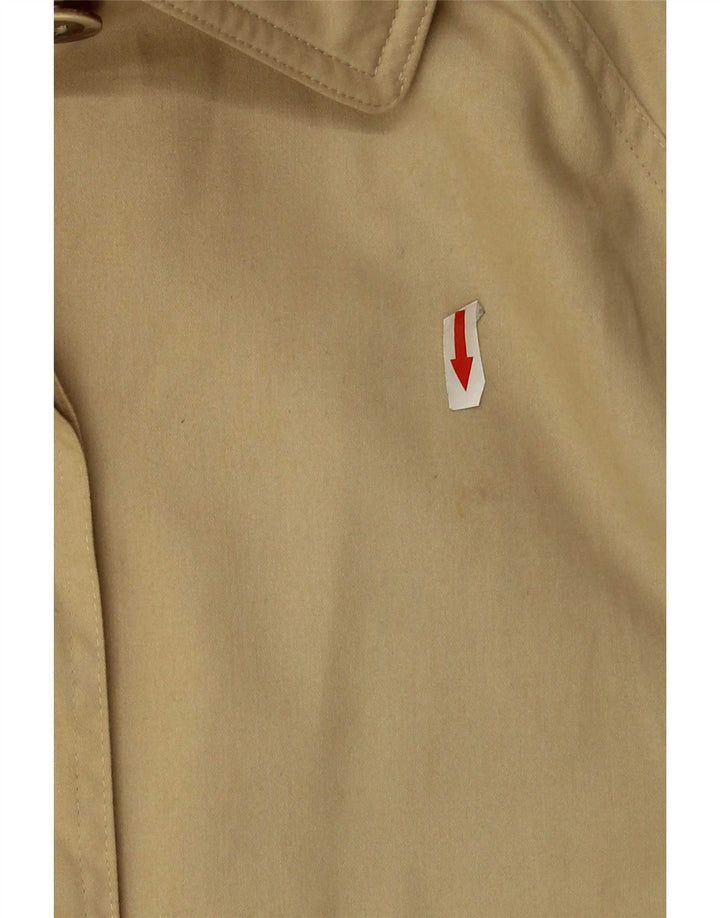 ELENA MIRO Manteau surdimensionné pour femme UK 16 Grand coton beige