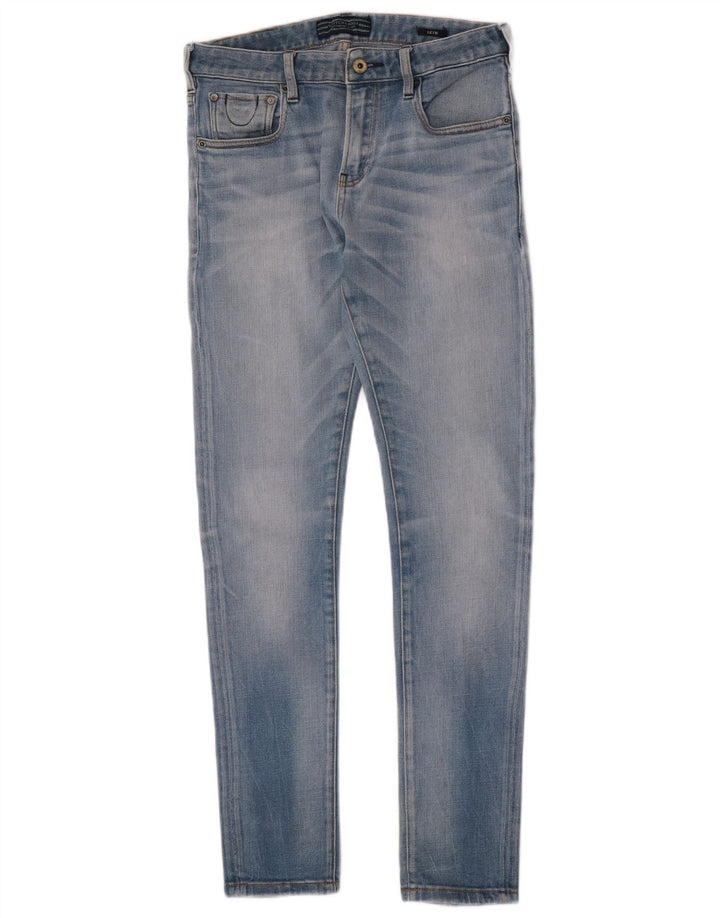Scotch & Soda Jean Slim Femme W29 L32 Bleu Coton
