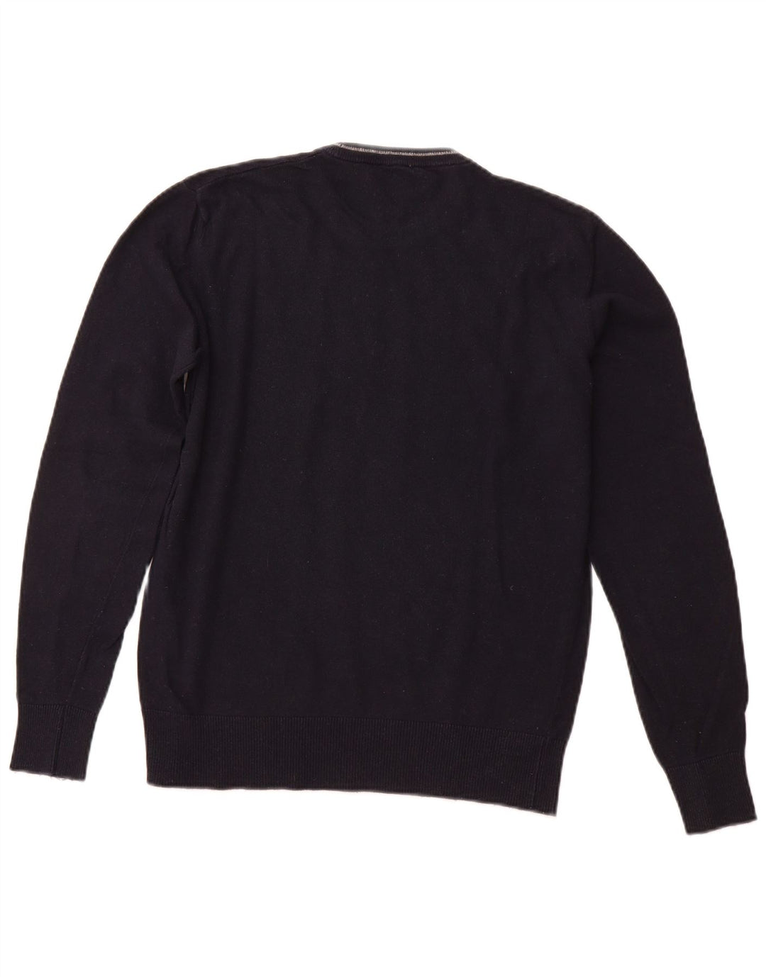 ARMANI JEANS Pull Col Rond Homme Bleu Marine Moyen Viscose