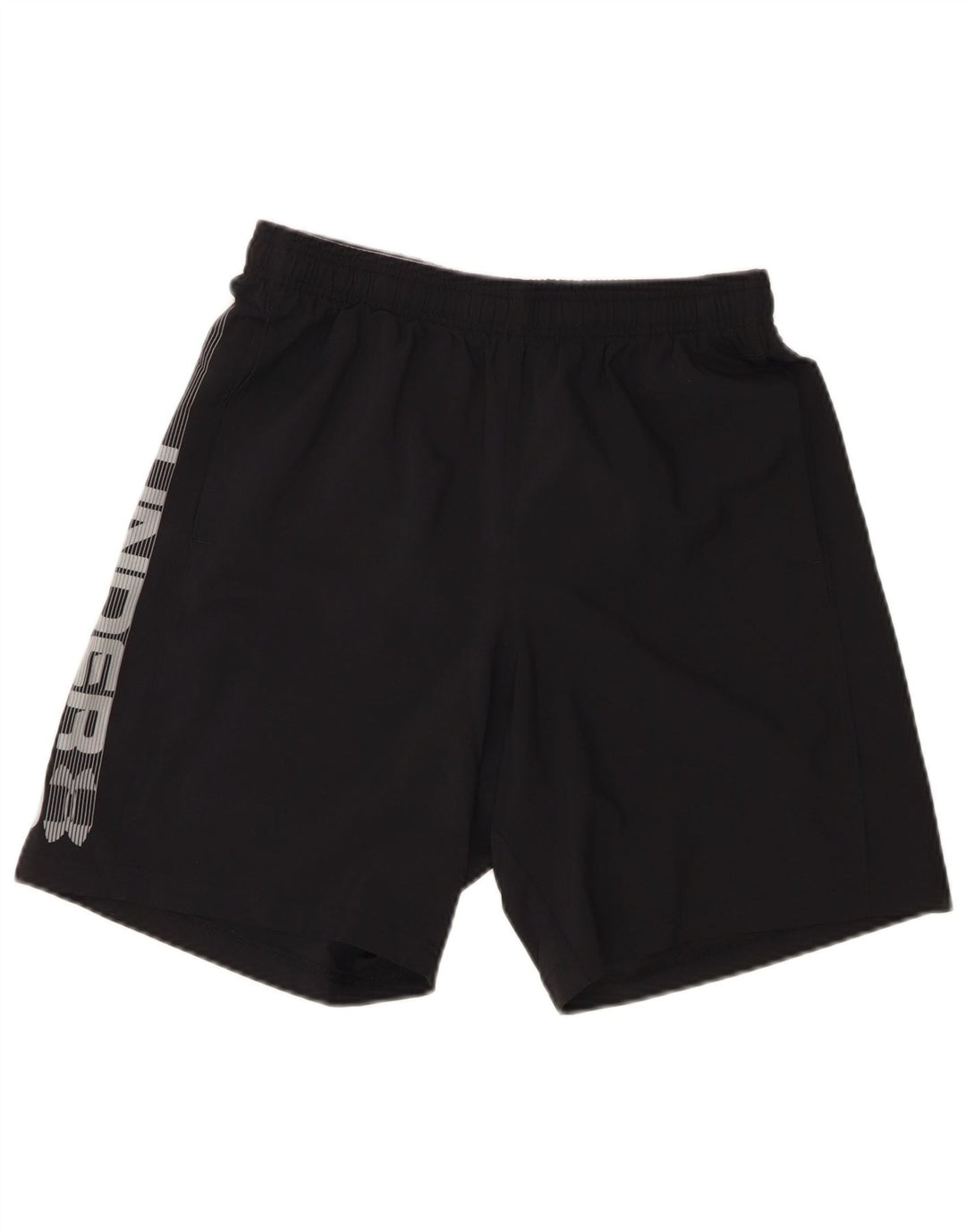 UNDER ARMOUR Mens Graphic Sport Shorts Medium Black
