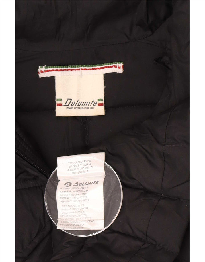 Dolomite Veste matelassée pour femme UK 18 XL Noir Polyester