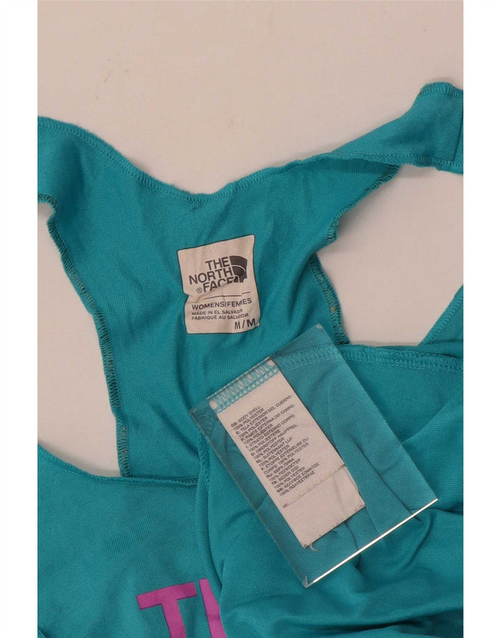 The North Face Débardeur graphique pour femme UK 12 Bleu moyen Polyester