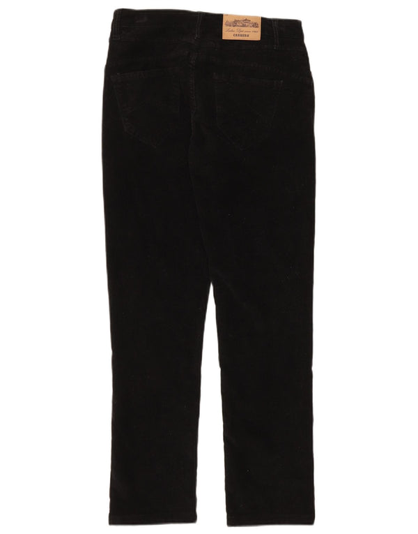 Carrera Pantalon en velours côtelé coupe classique pour femme IT 40 Small W27 L26 Noir