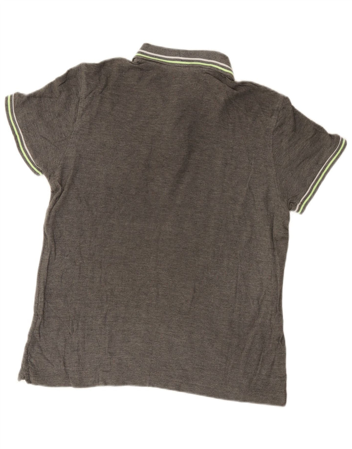 Lotto Polo Homme Gris Moyen Moucheté