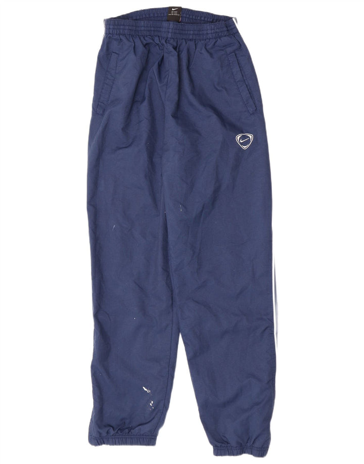 Nike Pantalon de survêtement pour homme UK 39/41 Bleu marine moyen Polyester