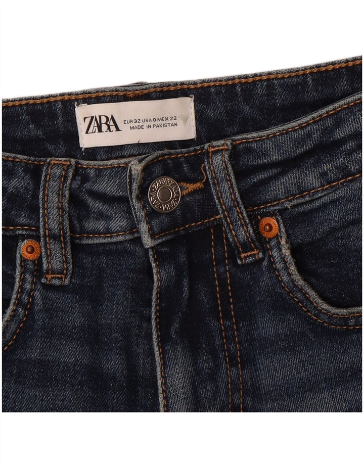 Zara Jean Bootcut Femme EU 32 2XS W22 L25 Bleu