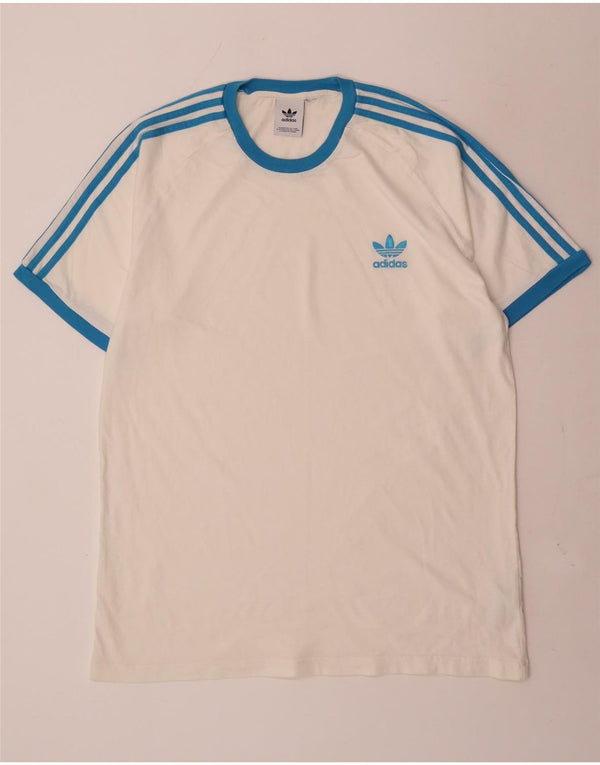 Adidas T-Shirt Homme Haut Grand Coton Blanc