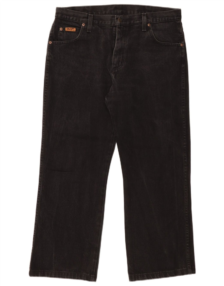 Wrangler Jean Bootcut Homme W34 L27 Noir Coton