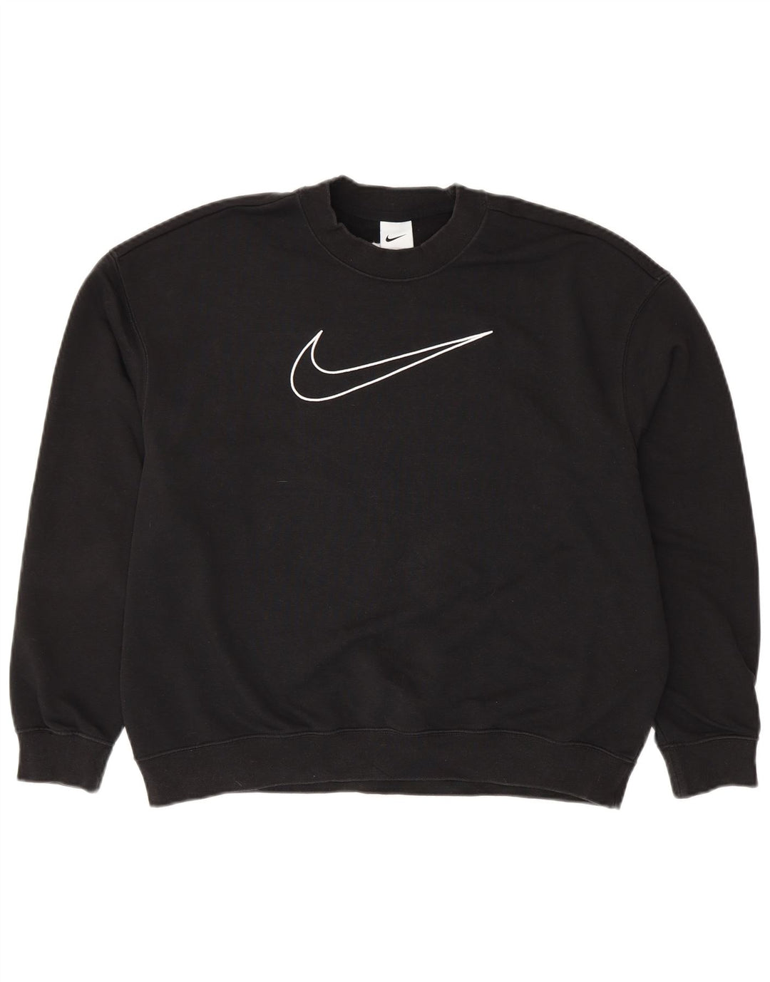 Nike Dri Fit Loose Fit Graphic Sweat-shirt pour homme Noir Taille S