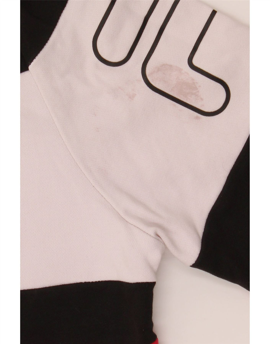 FILA Sweat-shirt graphique pour homme en coton multicolore colour block Taille S