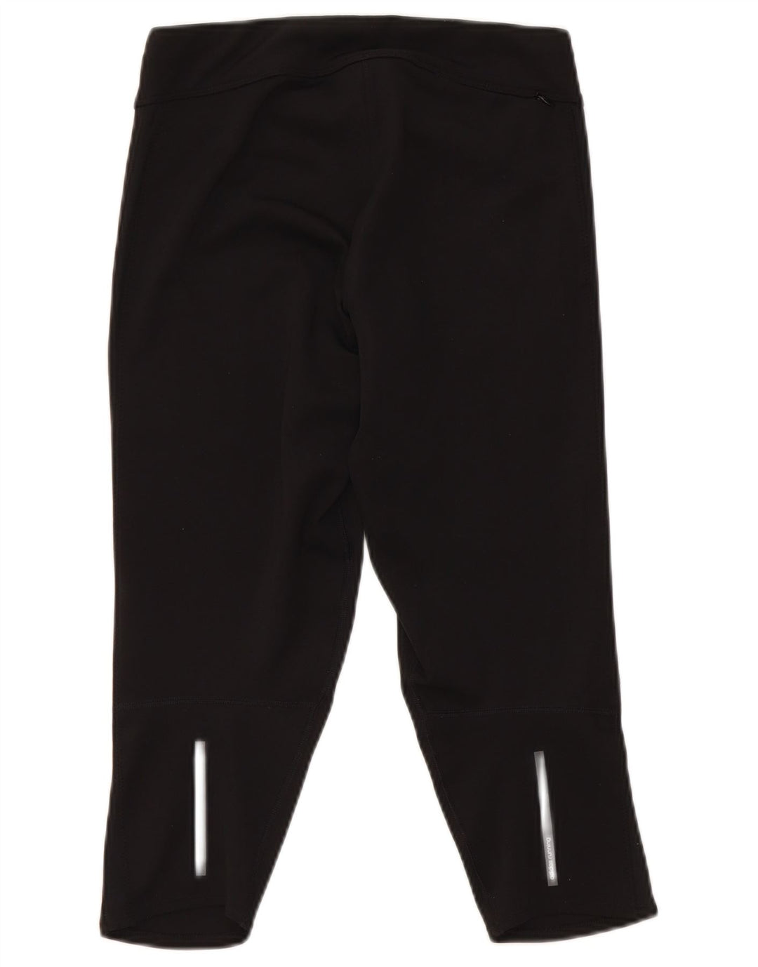 ADIDAS Femmes Climalite Capri Leggings UK 8/10 Petit Noir Polyester