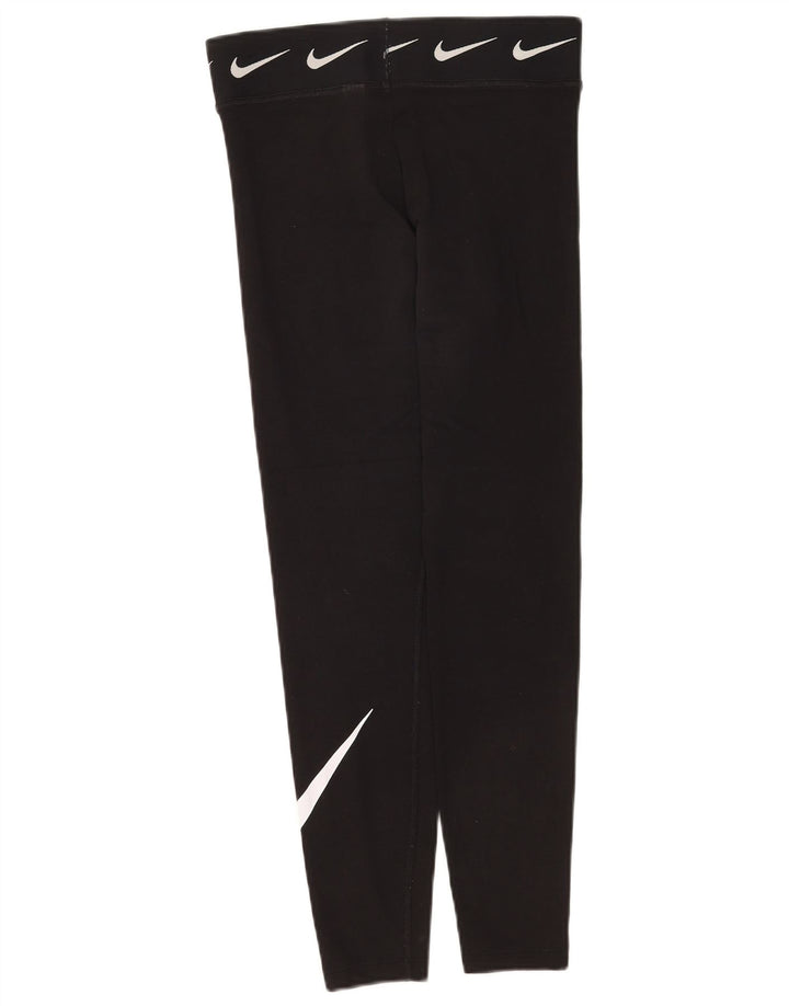 Nike Legging graphique pour femme UK 8 Small Noir Coton
