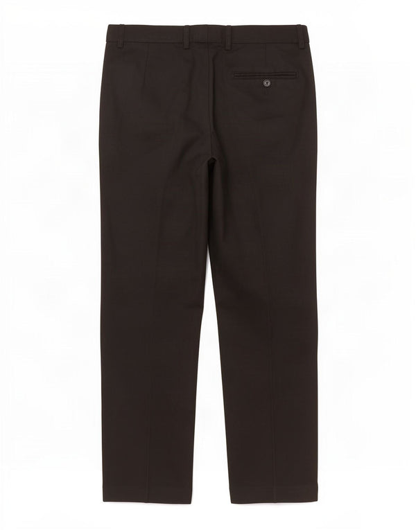 Marks & Spencer Pantalon de costume droit coupe droite pour homme W34 L31 Laine noire