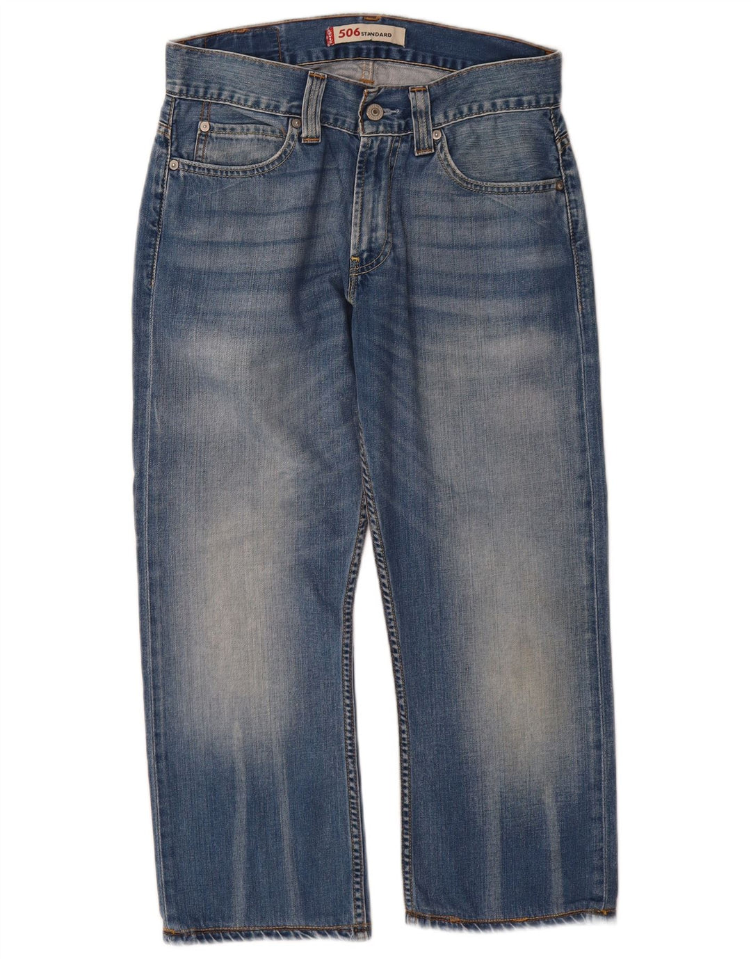 Levi's Jean Droit 506 Femme Coupe Standard W30 L24 Bleu