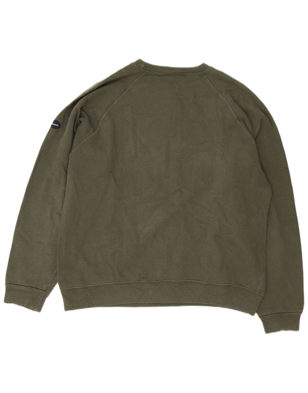 Vespa Sweat-shirt graphique pour homme en coton vert 2XL