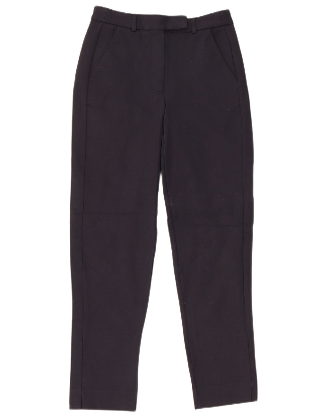 Marks & Spencer Pantalon de Costume Slim Femme W26 L26 Bleu Marine