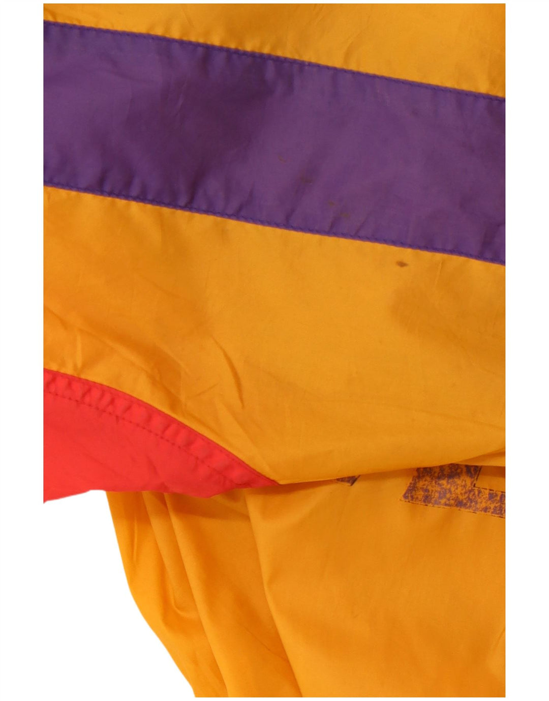 UNIFORM Veste de pluie coupe ample pour homme UK 38 Orange moyen