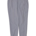 Zara Pantalon Chino Slim Femme EU 40 Medium W30 L28 Bleu